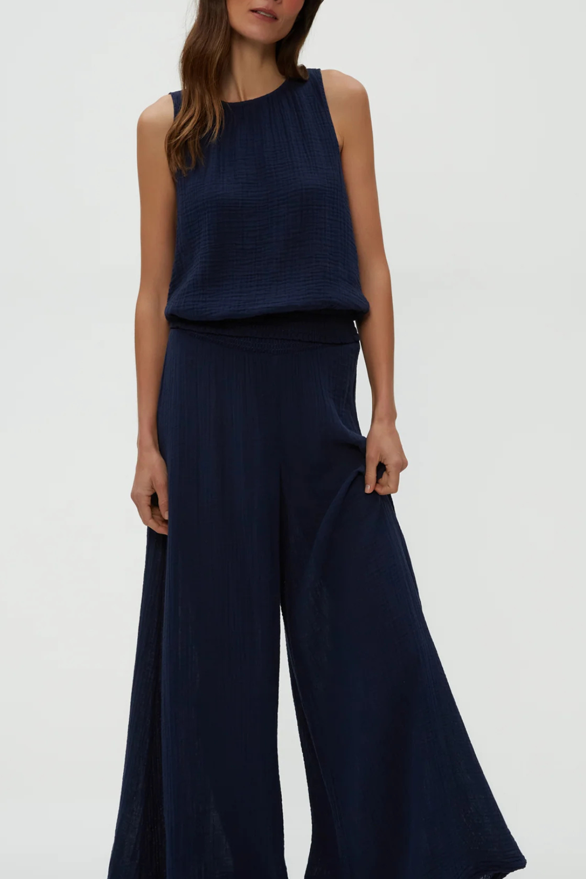 Michael Stars Janelle Tie Neck Tank