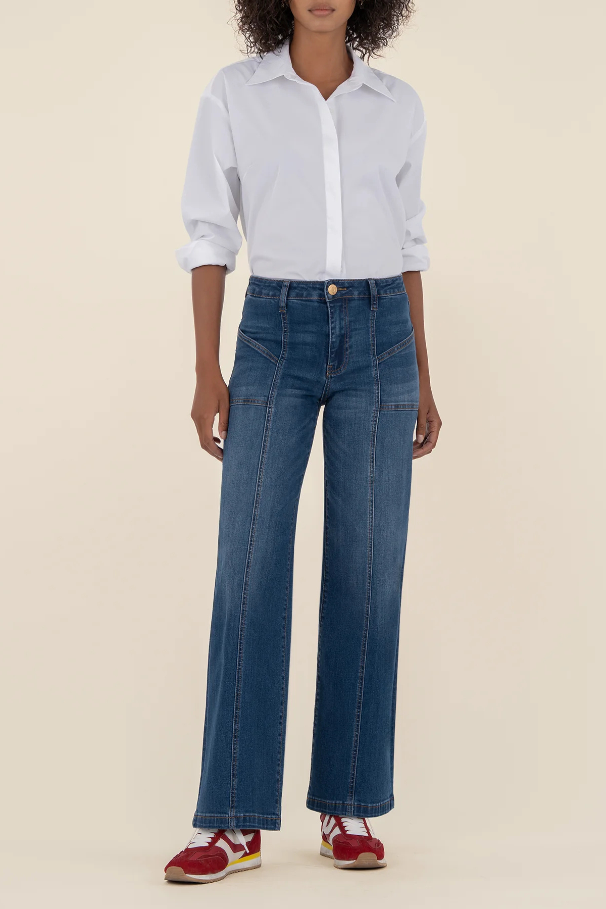 Kut High Rise Wide Jean