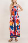 Floral Smocked Maxi Dress