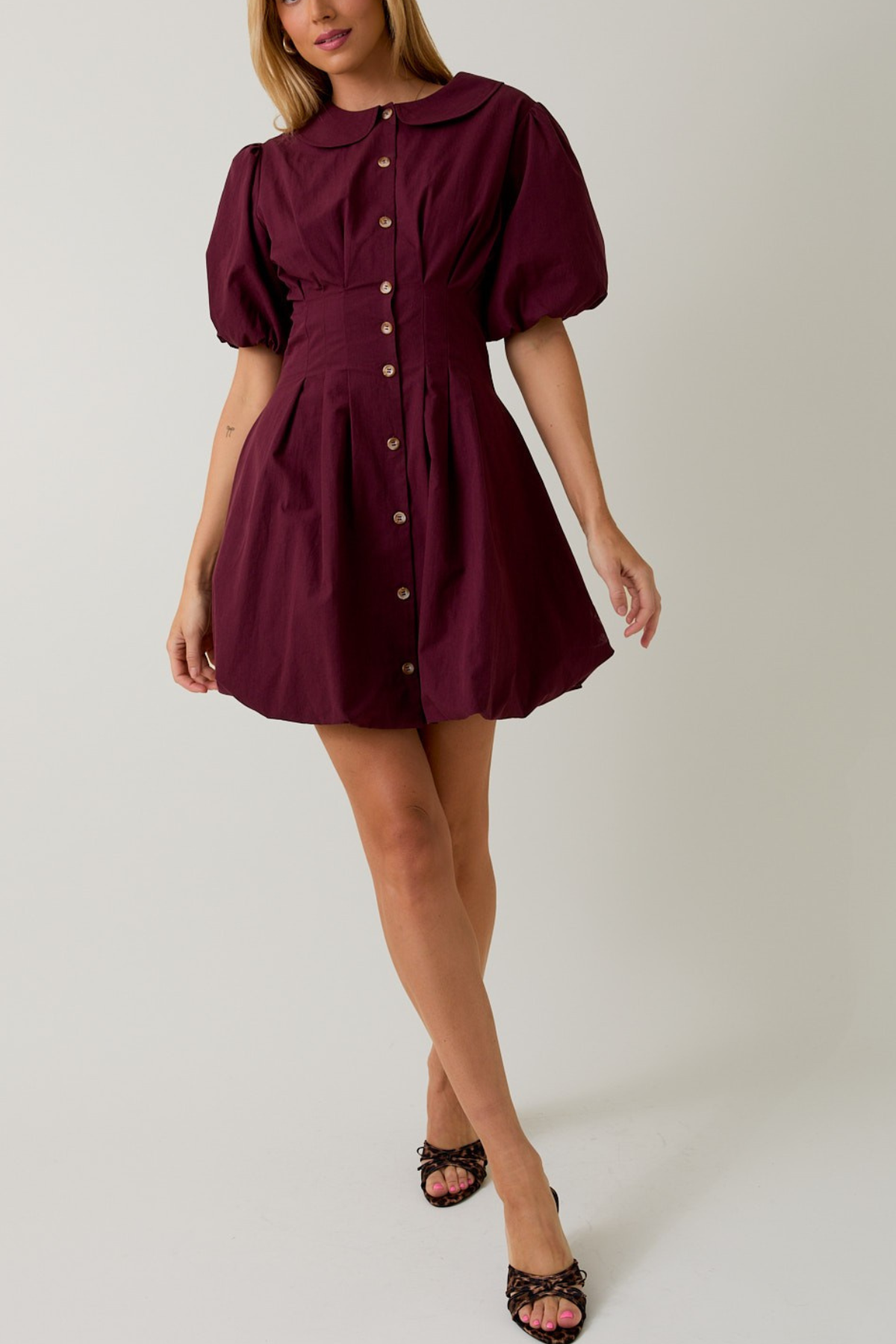 Fit & Flare Bubble Dress