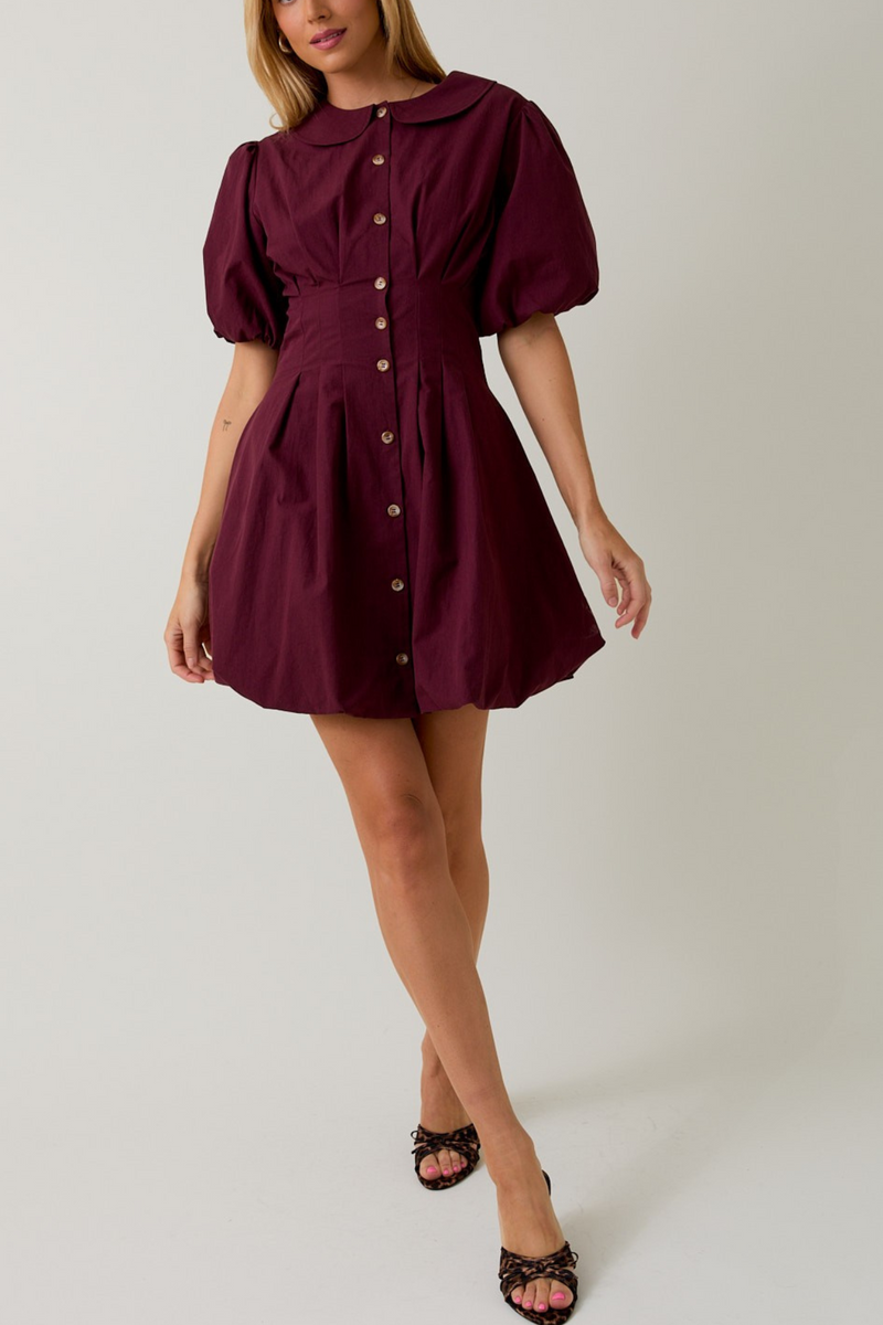 Fit & Flare Bubble Dress