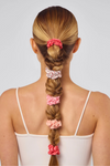 Ruched Satin Scrunchies