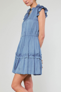 Ruffle Mini Dress