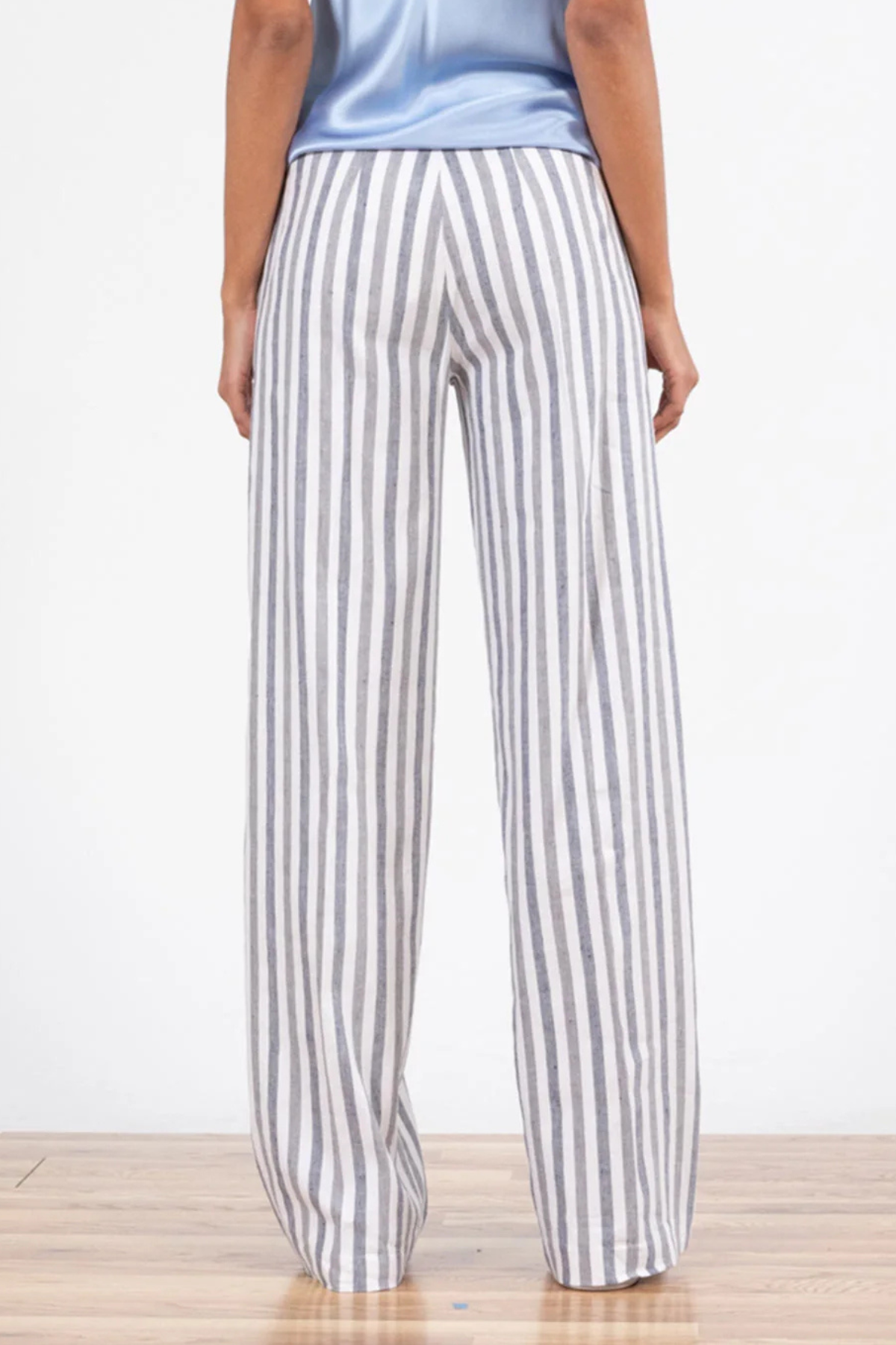 Flavia Stretch Linen Pant