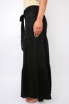 Milio Milano Tie Linen Palazzo Pant