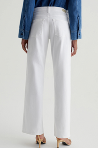 AG Adria Low-Rise Wide Leg Jeans