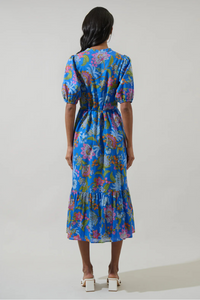 Sugar Lips Beth Button Down Midi Dress