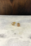 PG Designs Peace Sign Studs