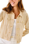 Lilly Pulitzer Seaspray Linen Jacket