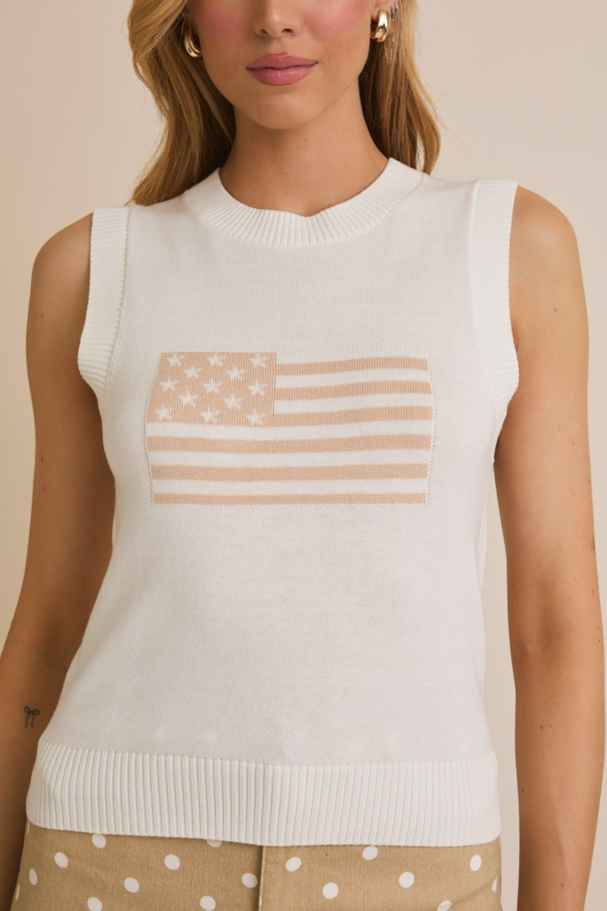 Flag Knit Tank