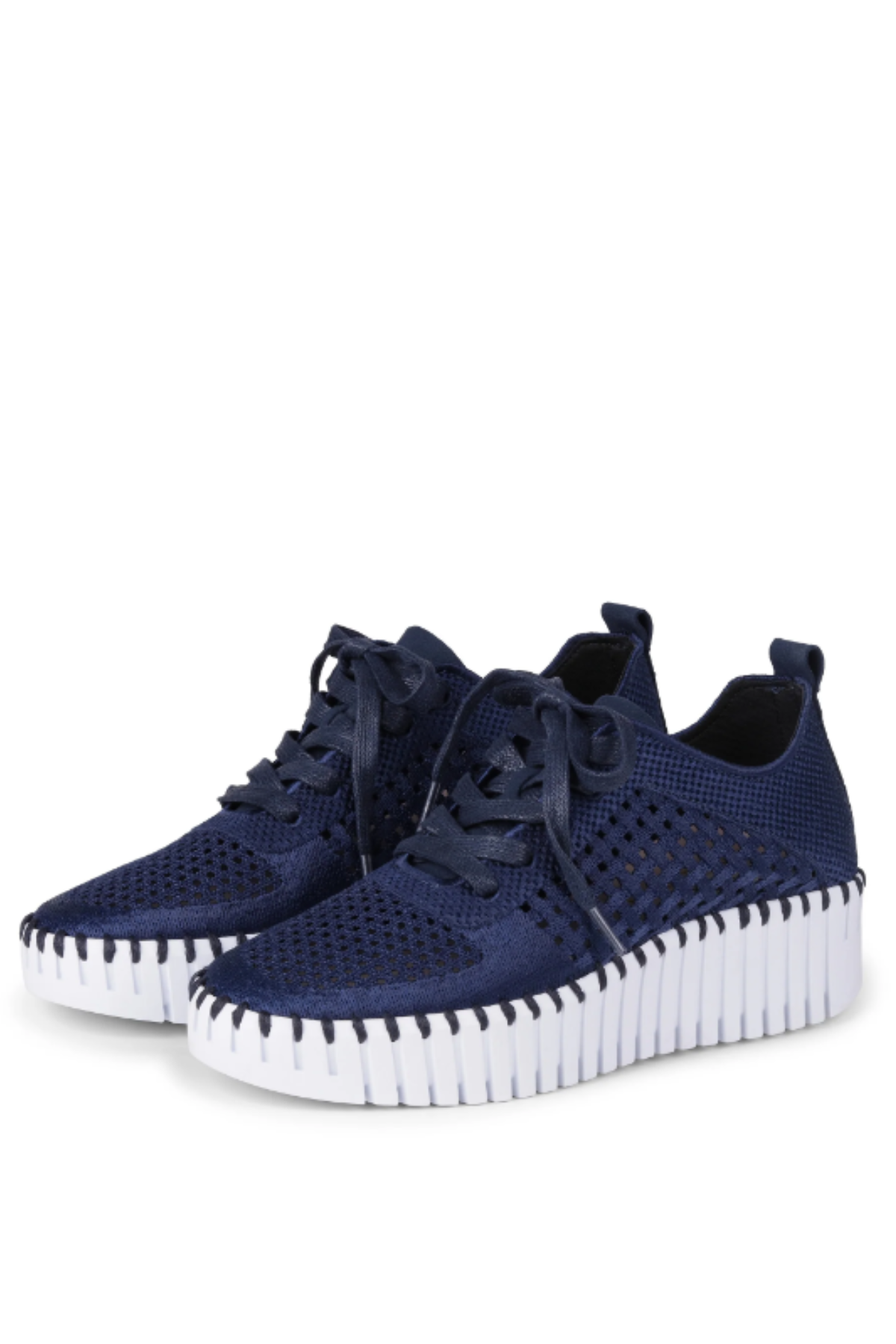 Ilse Jacobsen Tulip Platform Lace-Up Sneakers
