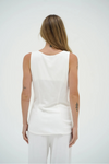 Kai Long Line Linen Vest