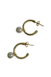 PG Designs Small Pearl Hoops
