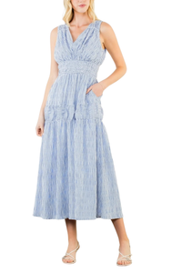 THML Sleeveless Tiered Dress