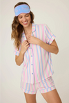 P.J. Salvage Bayside Dreams Striped PJ Set