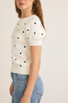 Puff Short Sleeve Sweater Top