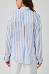 Bella Dahl Contrast Pocket Boyfriend Shirt