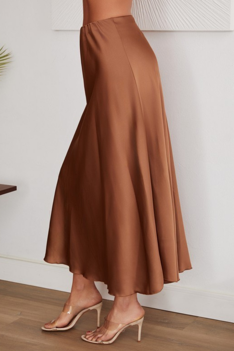 Venti6 Solid Maxi Skirt