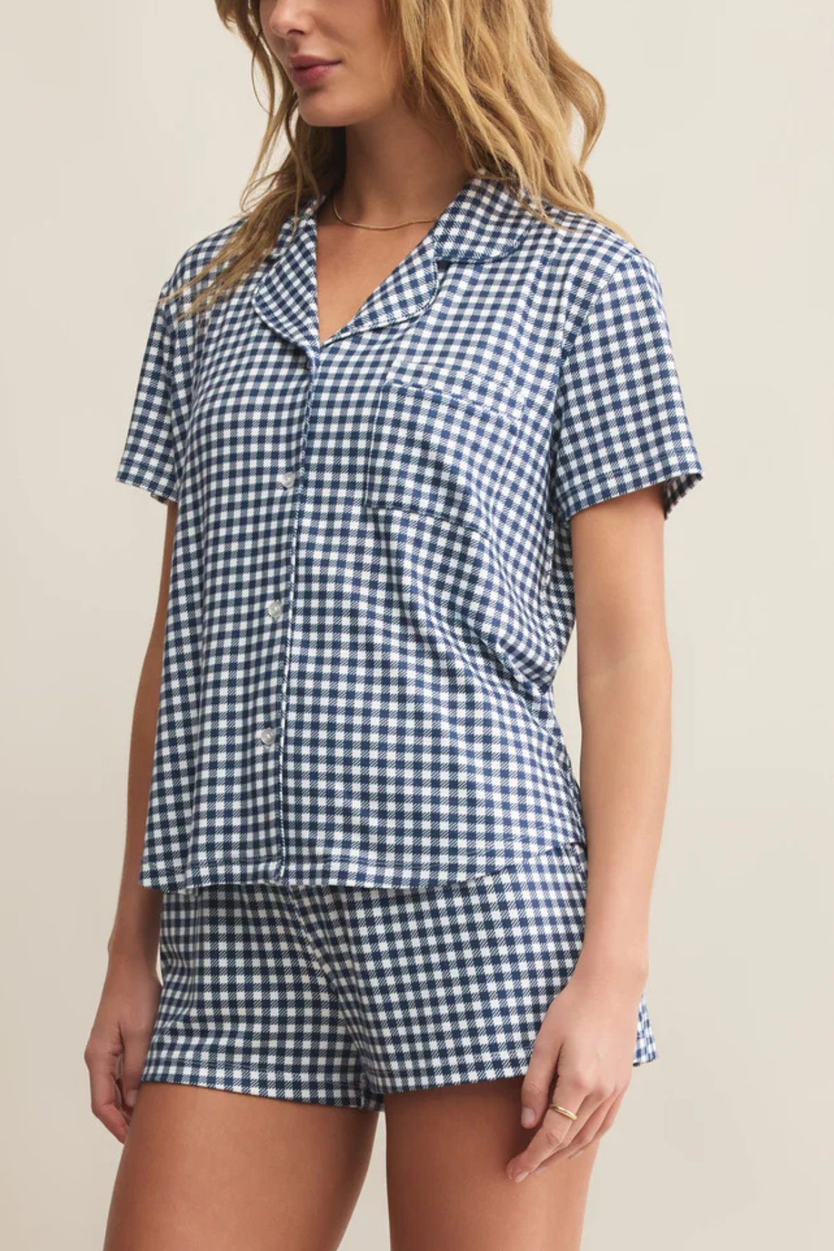 Amy Gingham Top