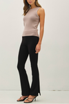 Contrast Line Sweater Tank