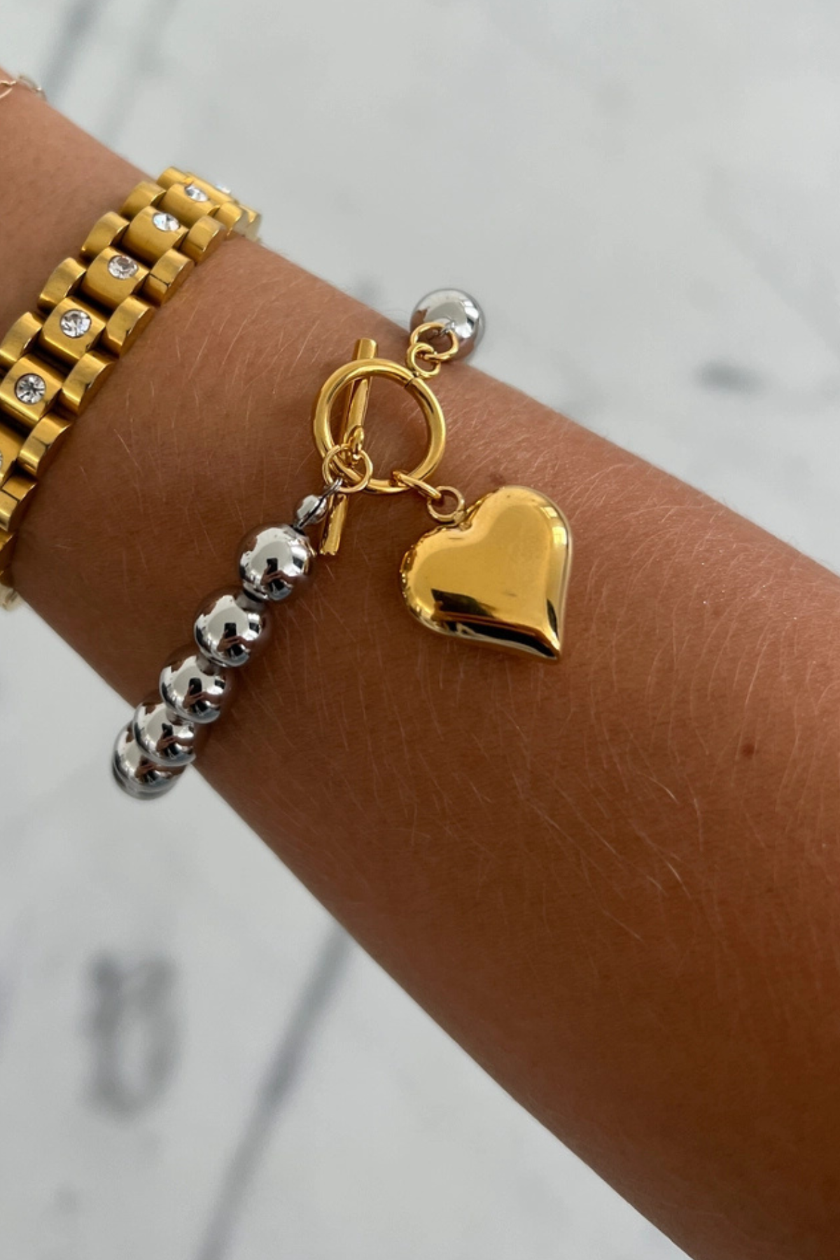 Glam Heart Bracelet
