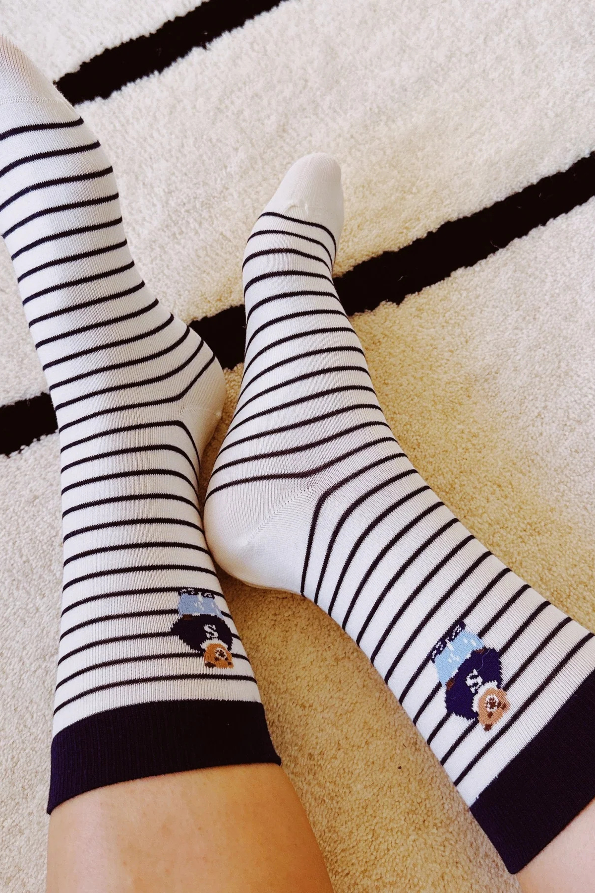 Preppy Bear Socks