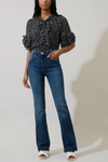 Sugar Lips Lida Tie Neck Top