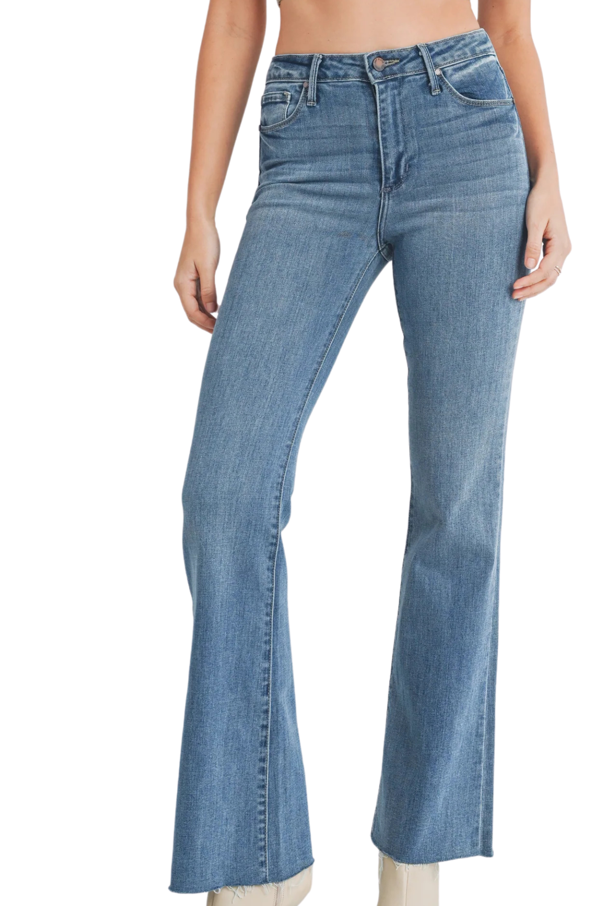 JBD High Rise Scissor Cut Flare