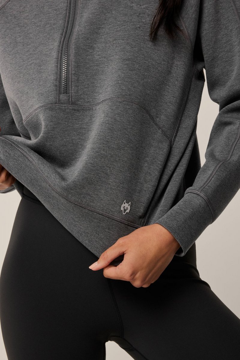 Greyson Kristina Melange Half Zip