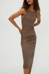 Michael Stars Wren Ribbed Midi Dress