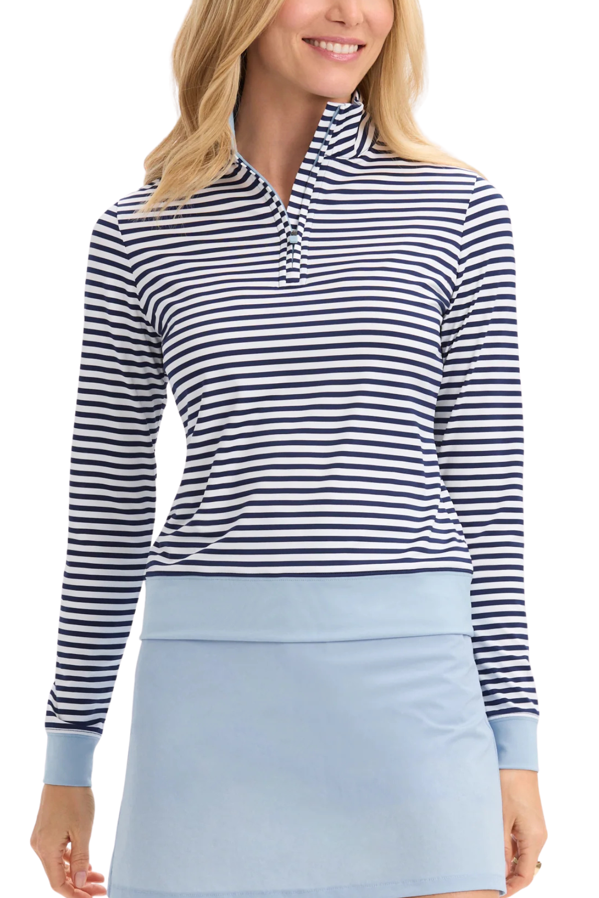 Renwick Striped 1/4 Zip