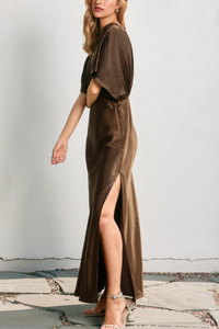 Dress Forum Satin Maxi Dress