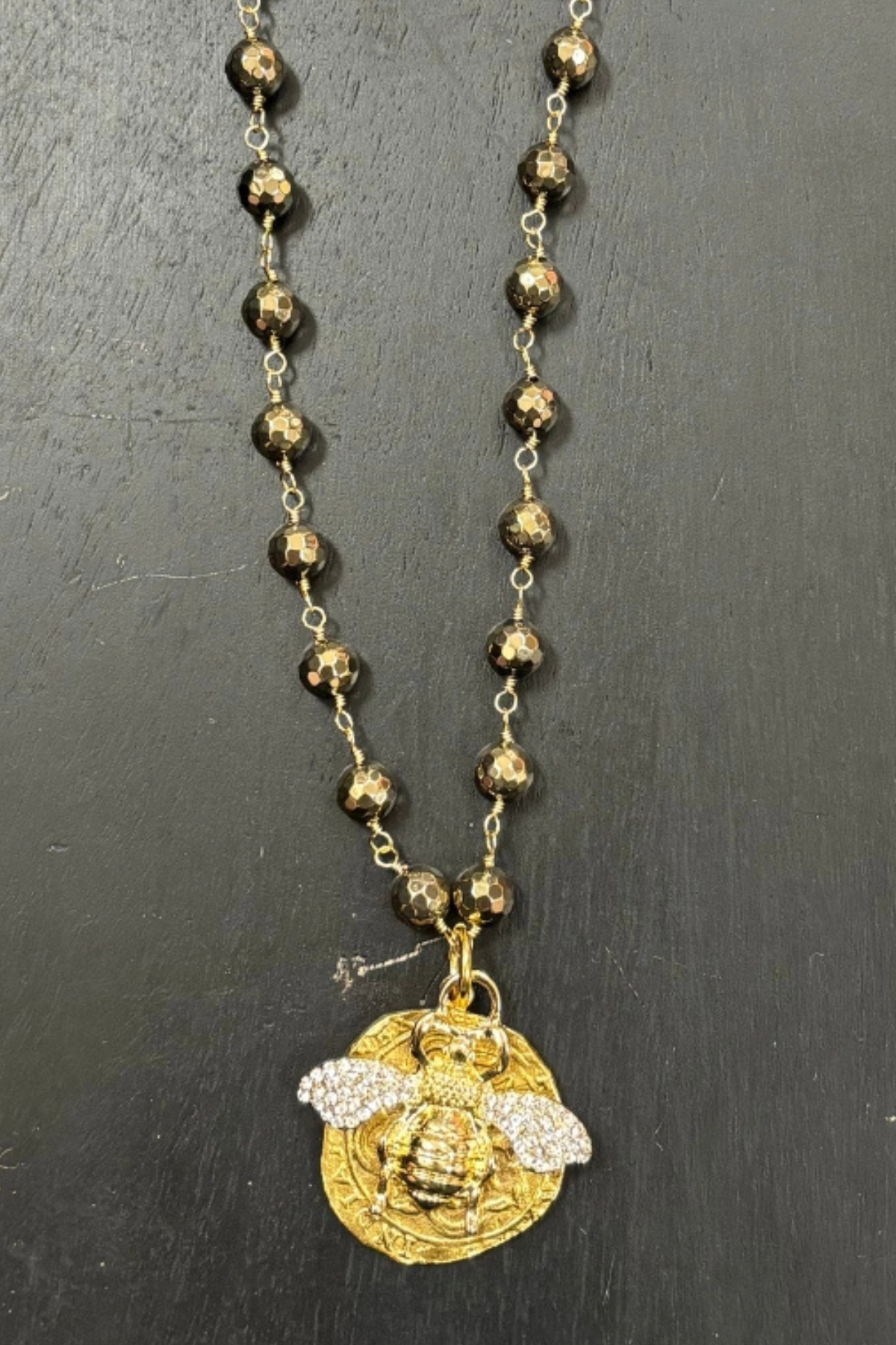 Bee Pendant Necklace