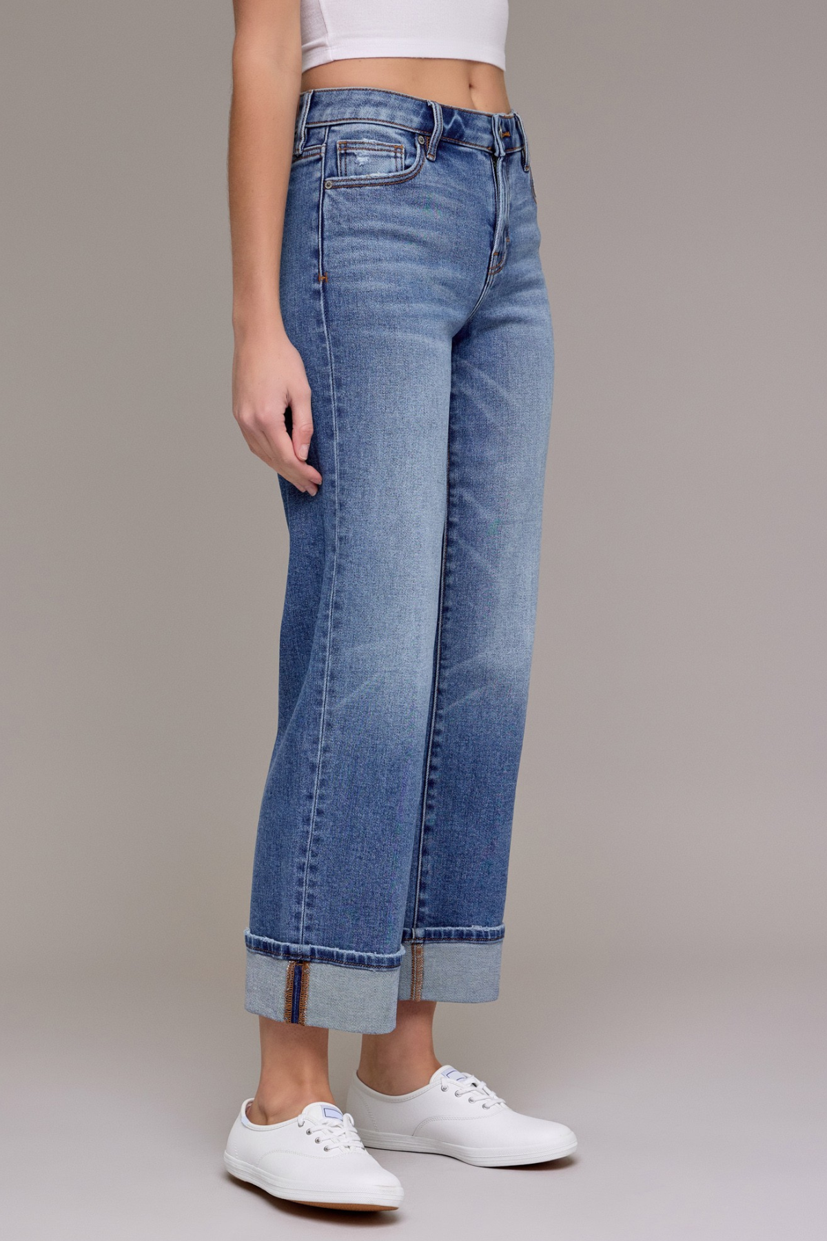 Hidden Ella Wide Straight Jean