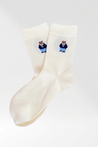 Preppy Bear Socks