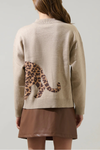 Jazara Leopard Knit Sweater