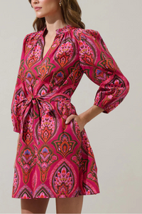Sugar Lips Eira Poplin Mini Dress