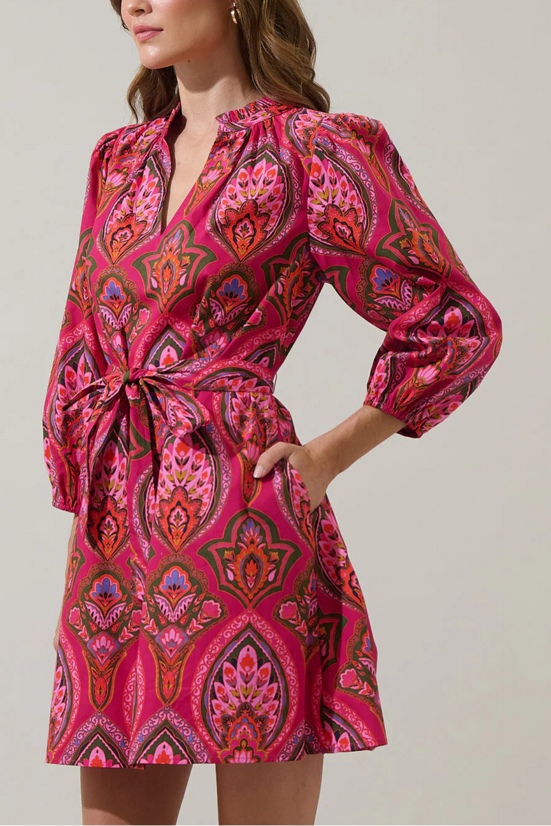 Sugar Lips Eira Poplin Mini Dress