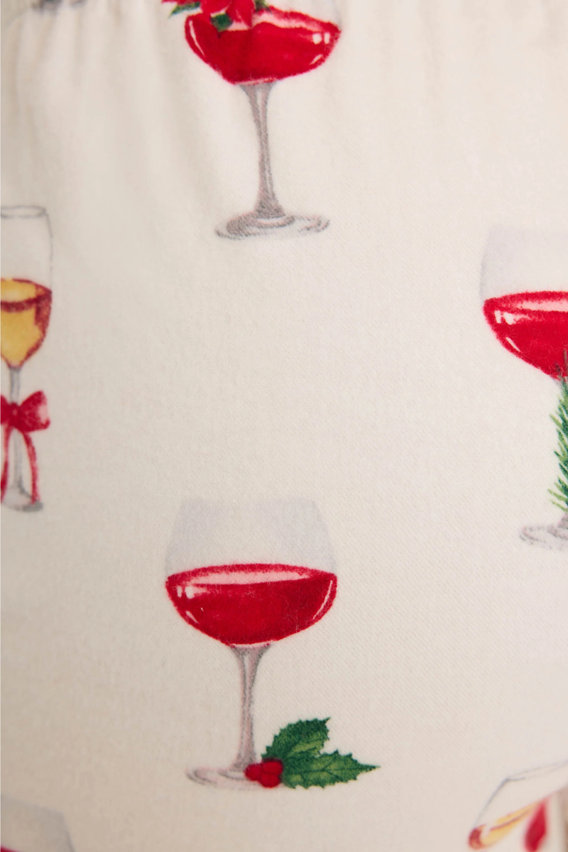 P.J. Salvage Let's Get Toasty Flannel Shorts