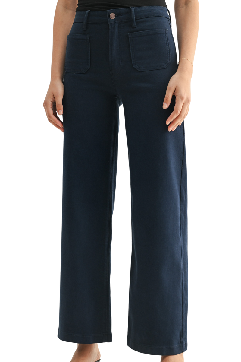 JBD Mini Patch Pocket Wide Leg