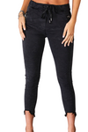 Venti6 Fringe Crinkle Jogger