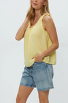 Michael Stars Devon Dot Gauze Tank