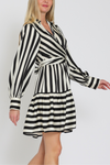 Long Sleeve Striped Dress
