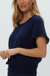 Michael Stars Freema Smocked Top