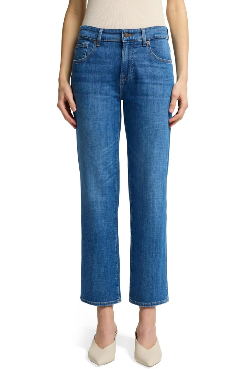 Seven For All Mankind Calie Straight Ankle Jeans