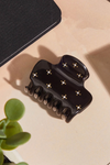 Rhinestoned Medium Puffy Claw Clip