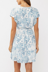 Floral Ruffle Mini Dress