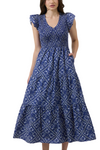Sugar Lips Tiered Midi Dress
