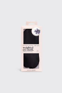 Lavender Weighted Satin Eye Mask