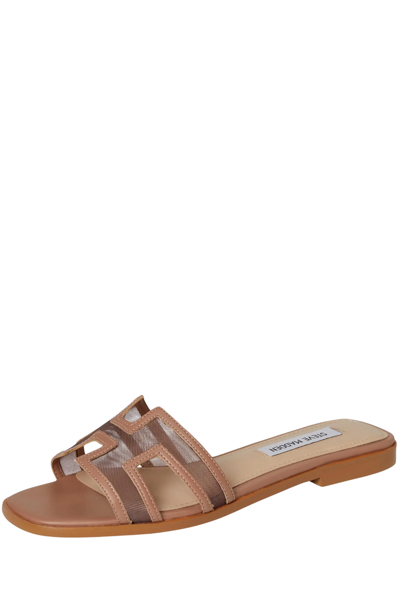 Steve Madden Hadyn Mesh Flat Slide Sandals